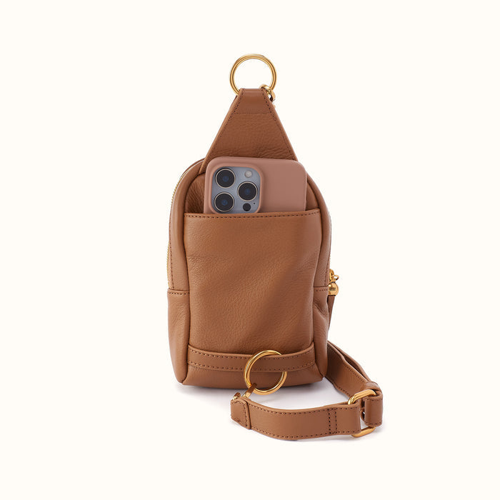 Fern Small Sling In Pebbled Leather