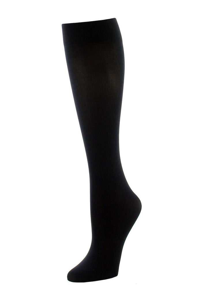 Floral Medallion/Solid 2 Pair Trouser Socks