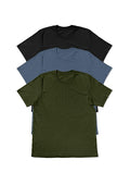 Fresh Start Essentials: Men's Short Sleeve Crew Neck 3-Pack - Perfect TShirt Co