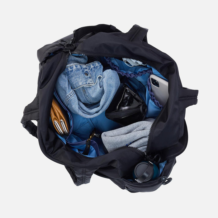 GET AWAY Duffle in CaRefiber recycled nylon - Teal