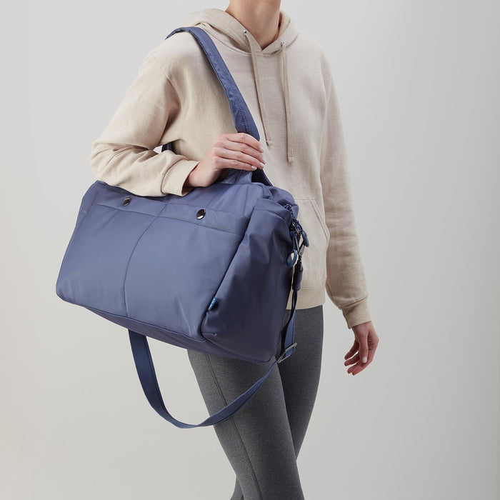 GET AWAY Duffle in CaRefiber recycled nylon - Teal