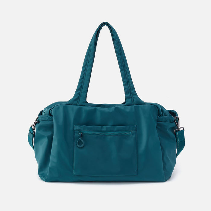GET AWAY Duffle in CaRefiber recycled nylon - Teal