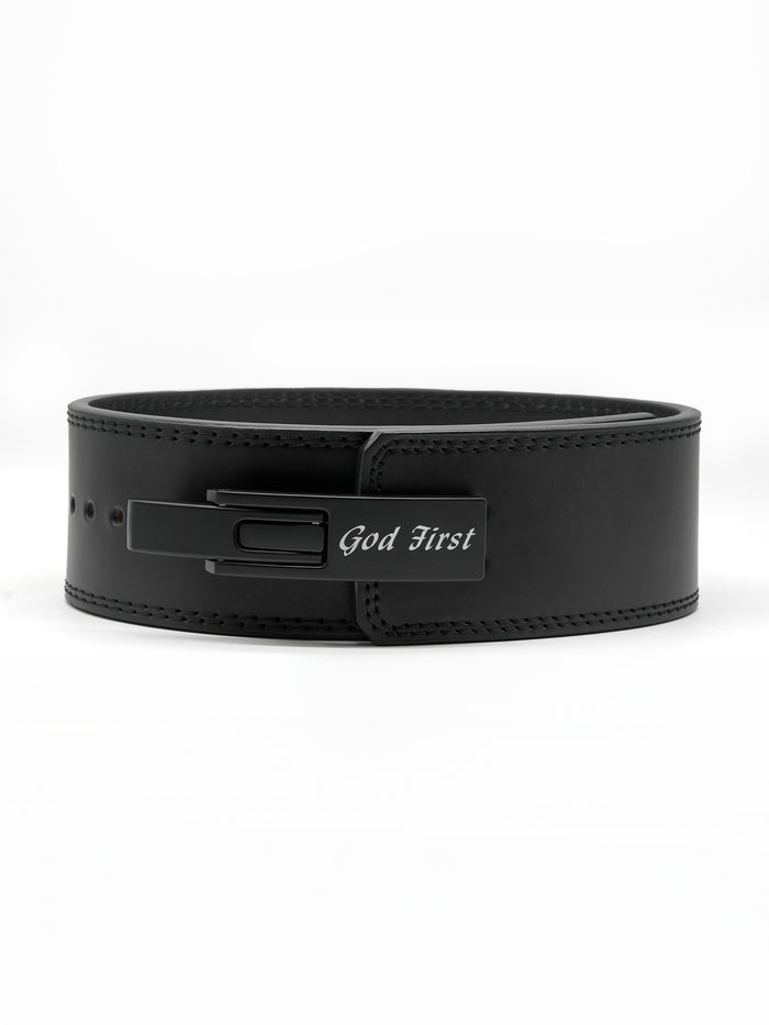 God First 10MM Premium Lever Belt - HolStrength