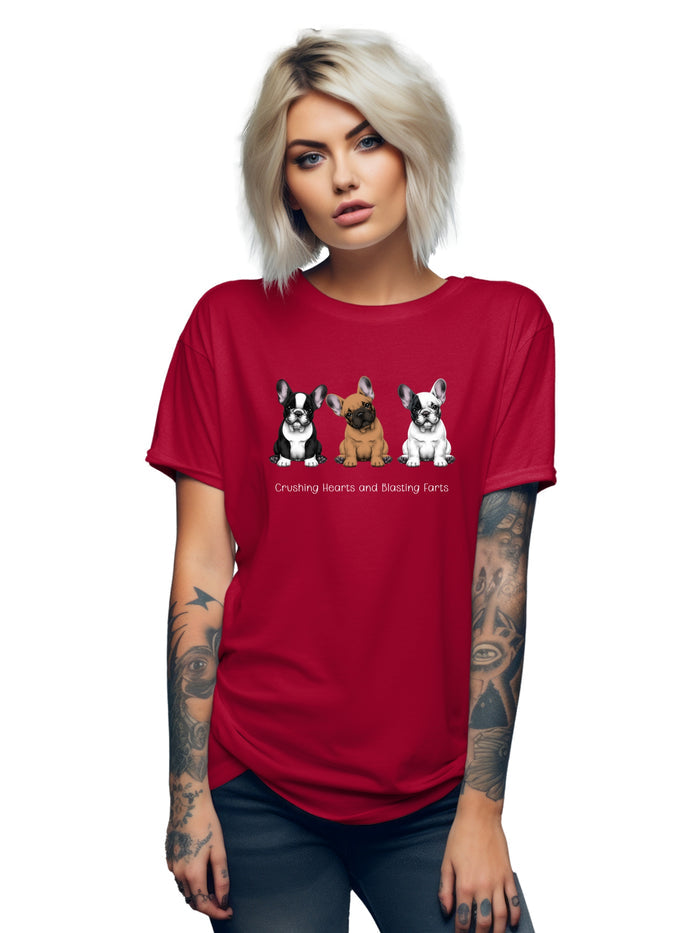 Graphic T-Shirts - Gassy French Bulldog