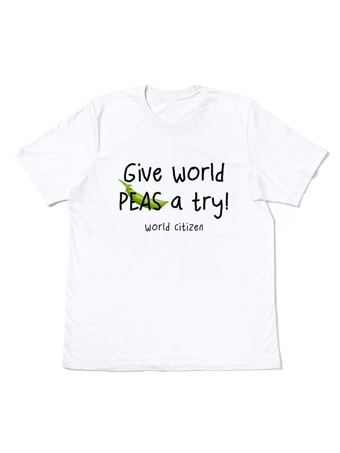 Graphic T-Shirts - Give World Peas a Chance