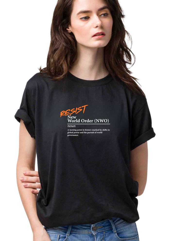 Graphic T-Shirts - Resist New World Order
