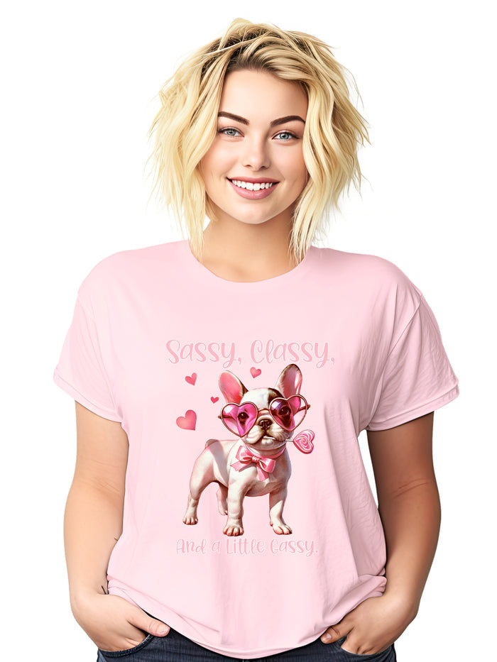 Graphic T-Shirts - Sassy French Bulldog