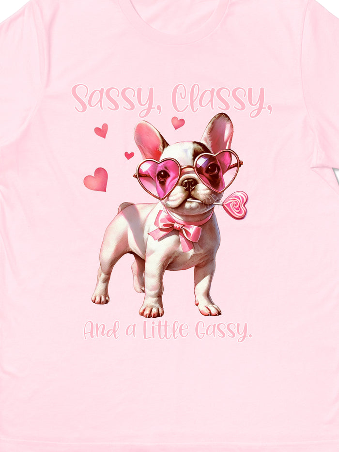 Graphic T-Shirts - Sassy French Bulldog