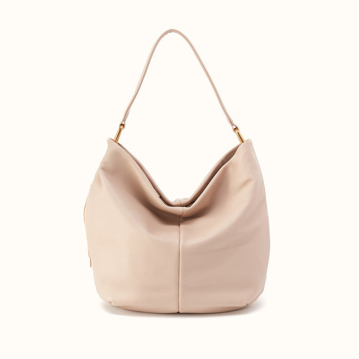 Harley Hobo In Pebbled Leather - Stonewash- FOL