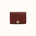 Hutton Small Wallet In Micrograin Leather