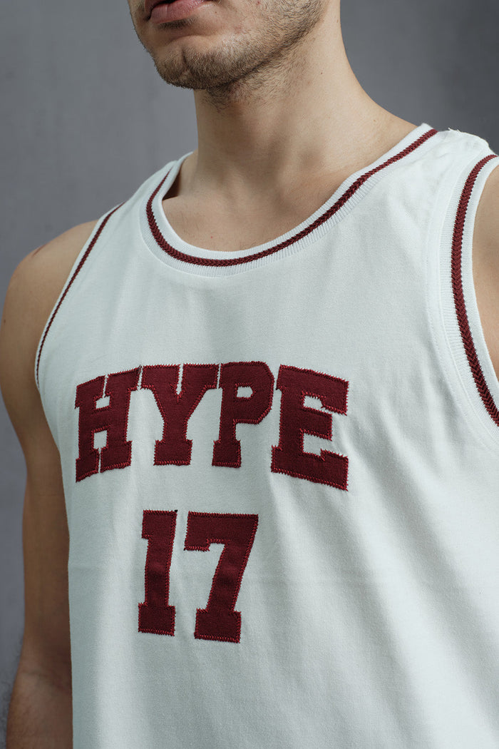 Hype 17 White Tank