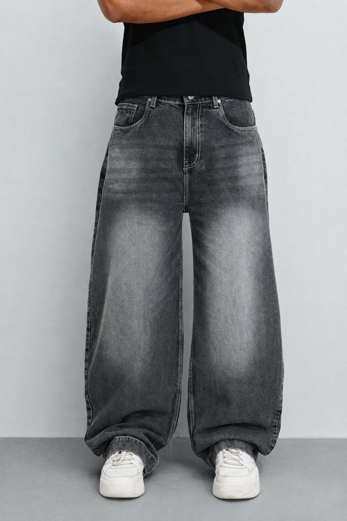 Iron Grey Japan Baggy Jeans