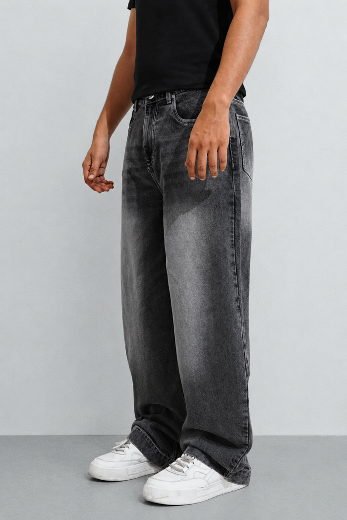 Iron Grey Japan Baggy Jeans
