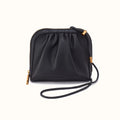 Isabelle Crossbody In Pebbled Leather - Black