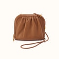 Isabelle Crossbody In Pebbled Leather - Timber Brown