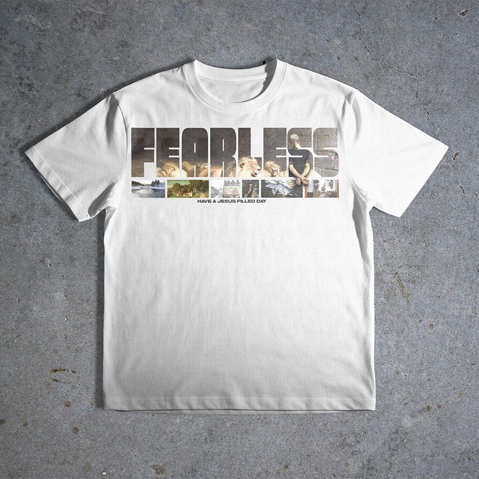 Jesus Filled: Text Logo Vintage Tee