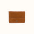 Jill Bifold Wallet In Polished Leather - Truffle