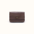 Jill Flap Card Case in Polished Leather - Hearthstone- FOL