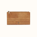 Jill Large Bifold Wallet In Buffed Leather - Whiskey