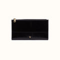 Jill Large Bifold Wallet In Polished Leather - Black