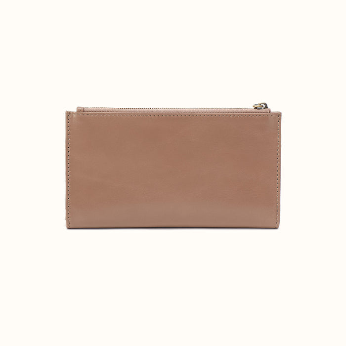 Jill Large Bifold Wallet In Polished Leather