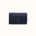 Jill Trifold Wallet In Polished Leather