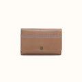 Jill Trifold Wallet In Polished Leather