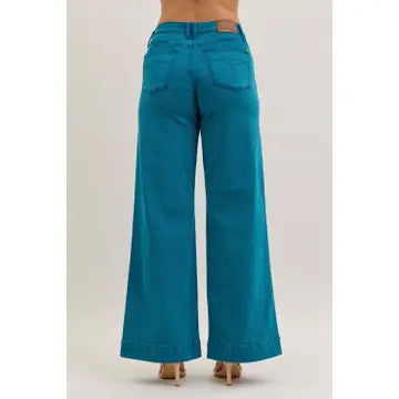 Judy Blue Mr. Utility Wide Jeans