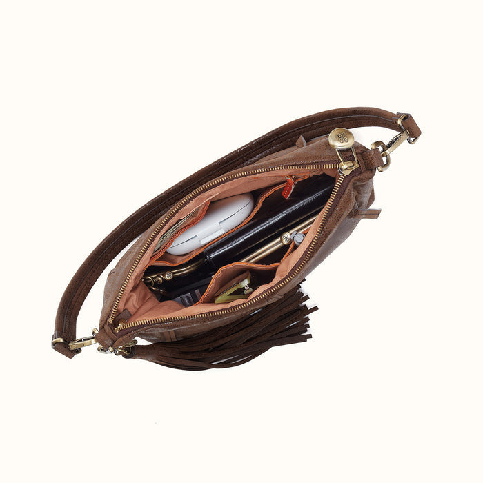 Kori Crossbody Shoulder In Buffed Leather