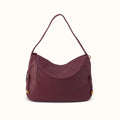 Kori Hobo in Pebbled Leather - Mulberry Glaze