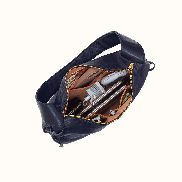 Kori Hobo Shoulder In Pebbled Leather