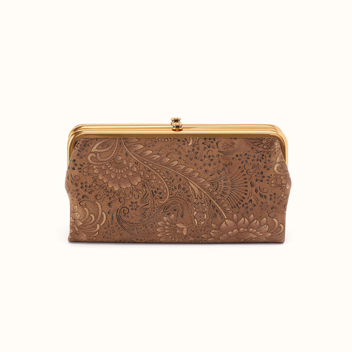 Lauren Clutch-Wallet In Printed Leather