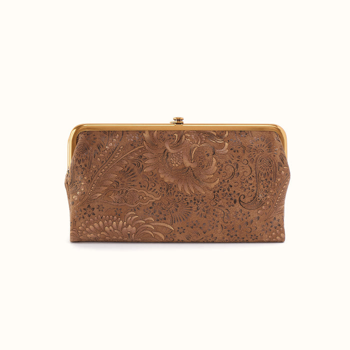 Lauren Clutch-Wallet In Printed Leather