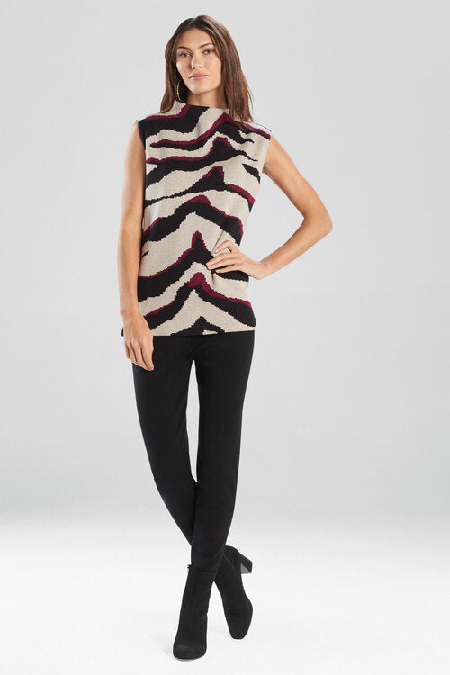 Le Tigre-Angkor Funnel Sweater Top
