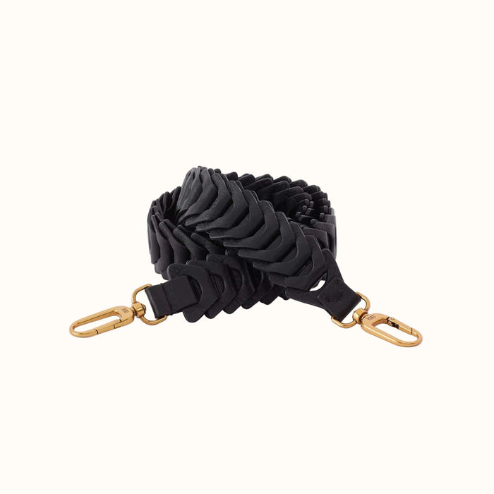 Leather Link Strap In Polished Leather