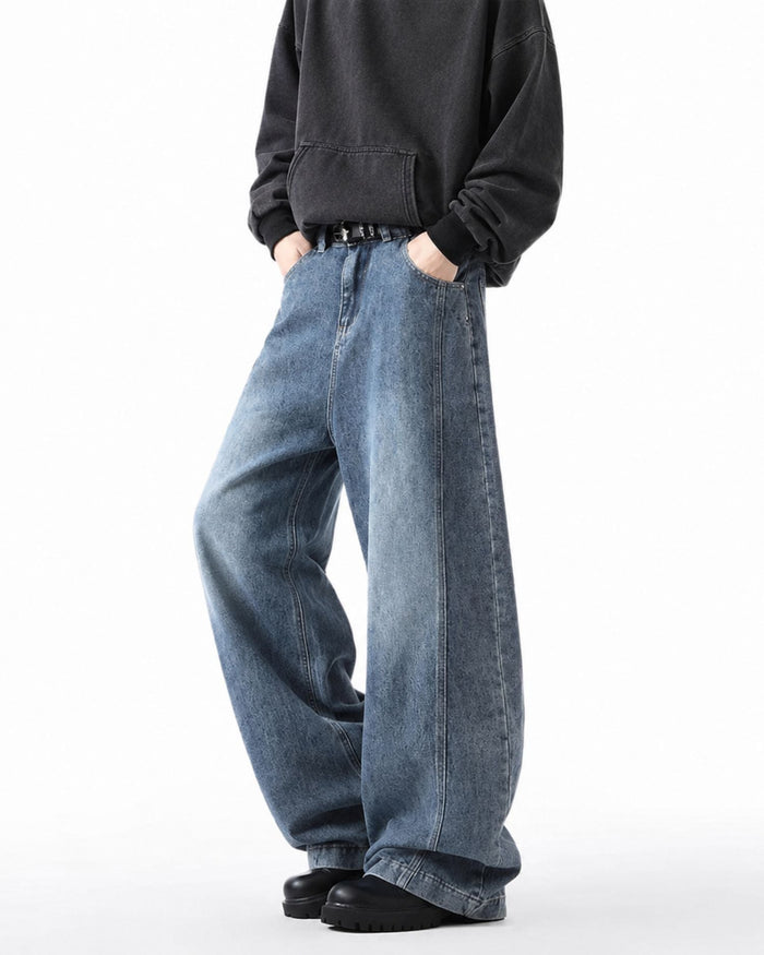 Level Up Pannel Super Baggy Jeans