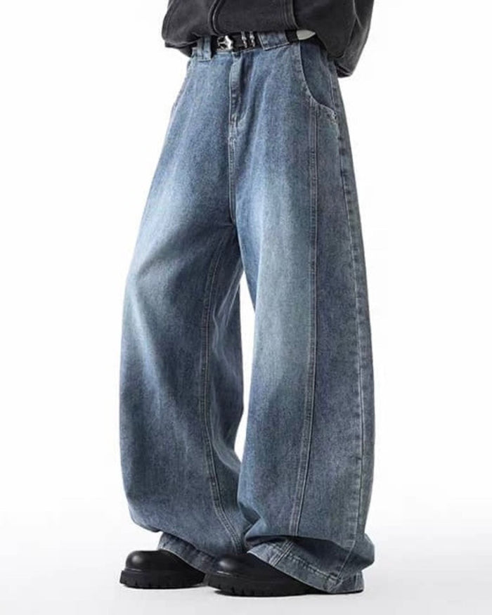 Level Up Pannel Super Baggy Jeans
