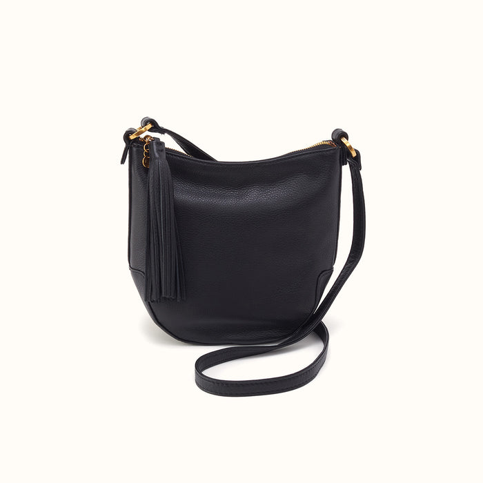 Lexi Crossbody In Pebbled Leather - Black
