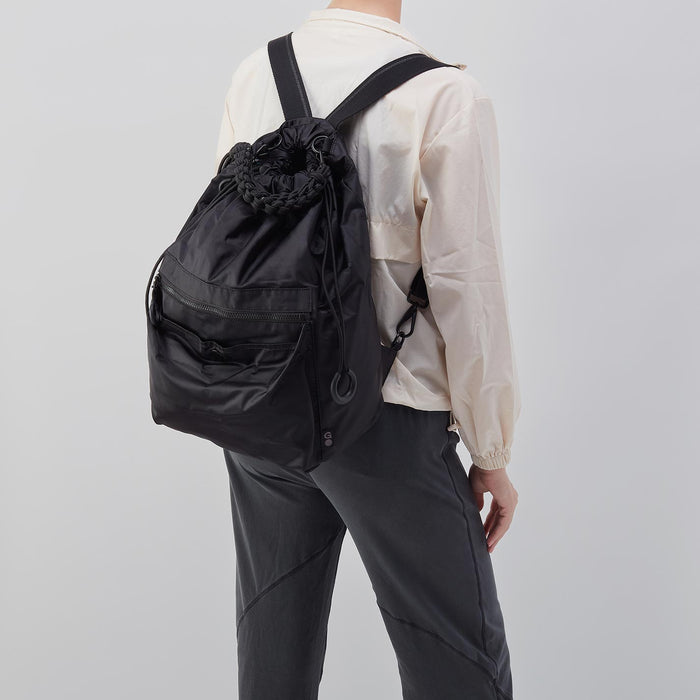 LIFE'S A CINCH Backpack in CaRefiber recycled nylon - Ocen