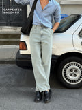 Light Blue Baggy Fit Carpenter Jeans