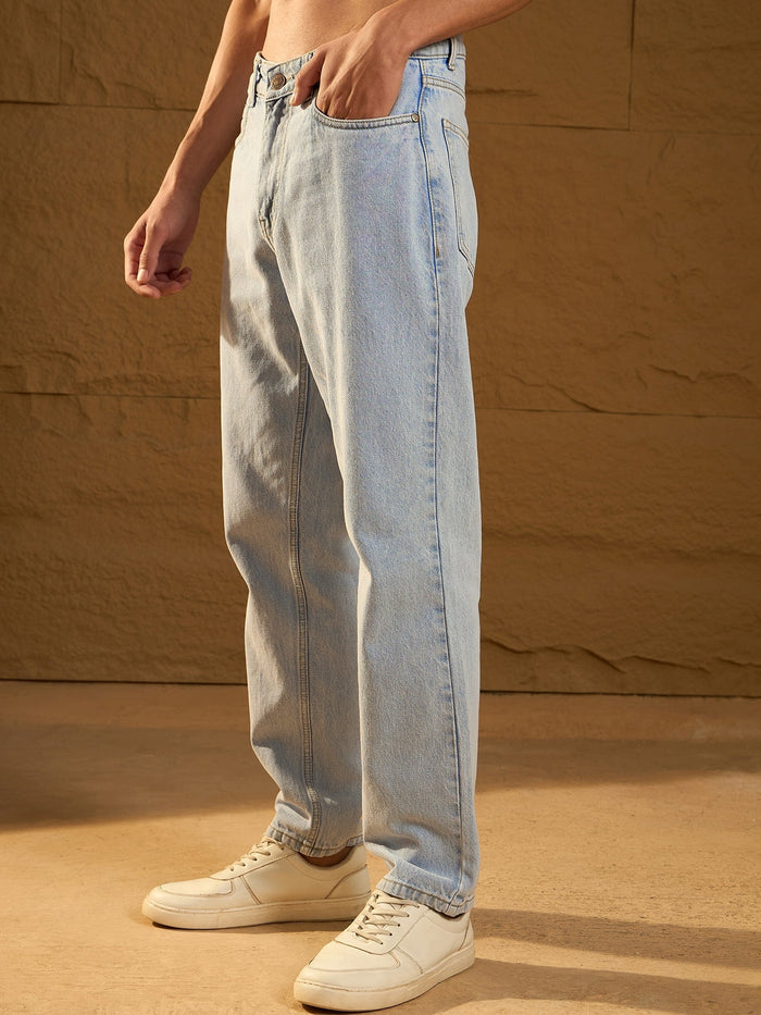 Light Blue Baggy Jeans
