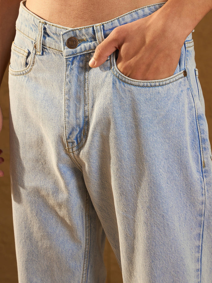 Light Blue Baggy Jeans