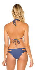 Luli Fama Cosita Buena Reversible Moderate Bottom in Blue L176551-499: