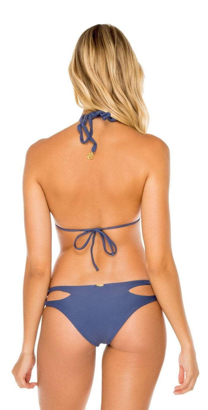 Luli Fama Cosita Buena Reversible Moderate Bottom in Blue L176551-499: