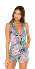 Luli Fama Dynasty Malecon Romper L600N79 446: