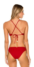 Luli Fama Turi Turai Ring Side Full Bottom in Red L581N36 475: