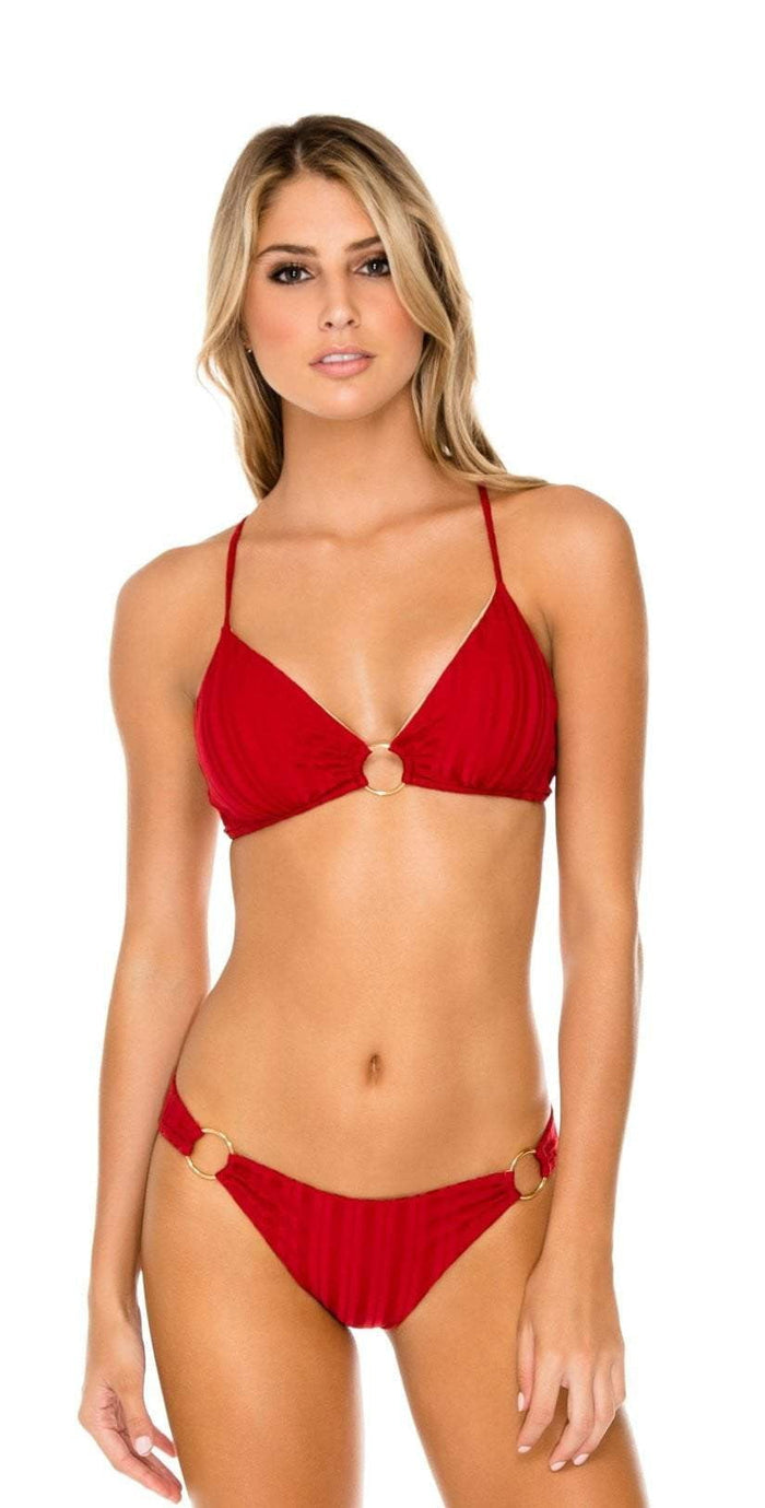 Luli Fama Turi Turai Ring Side Full Bottom in Red L581N36 475: