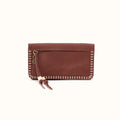 Lumen Continental Wallet In Cloud Leather - Cocoa Bean- FOL