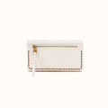 Lumen Continental Wallet in Pebbled Leather - Coastal Cloud- FOL
