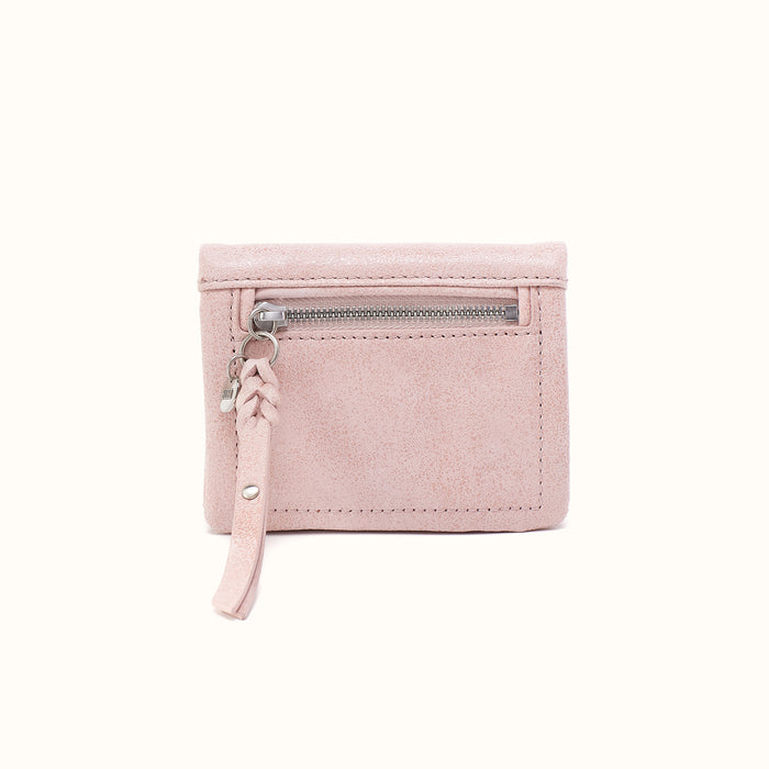 Lumen Mini Wallet in Buffed Leather - Blossom- FOL